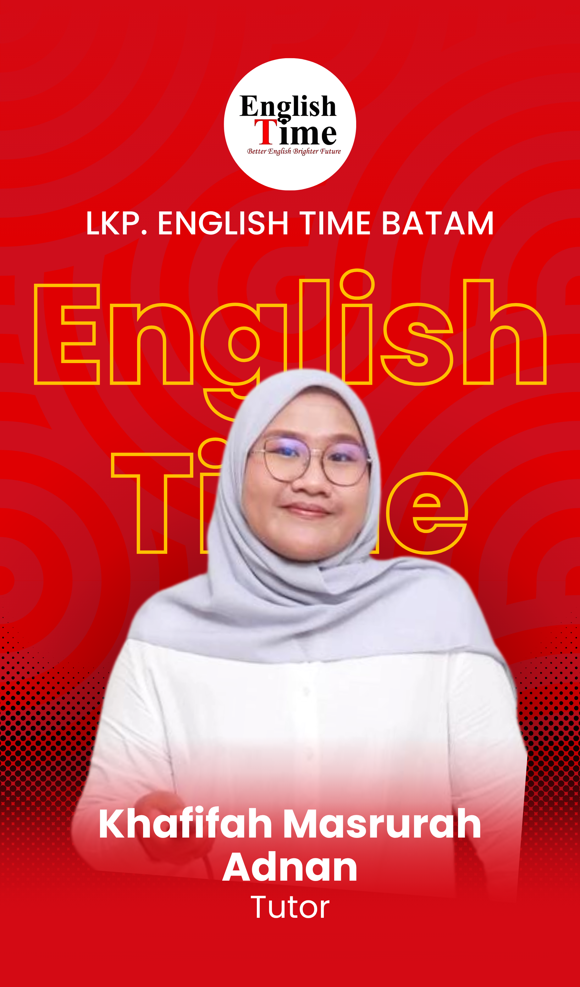 Ms. Seruni — Online Learning Specialist (poster)